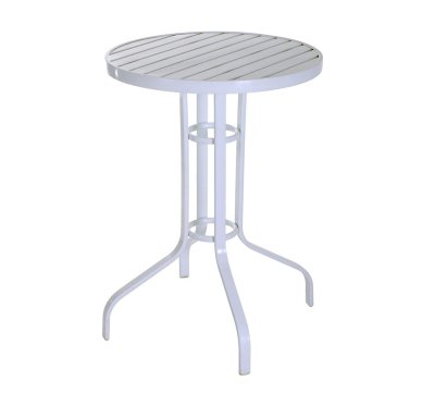 Mesa Bistrô Ripada | Ripas Finas (Alumínio)