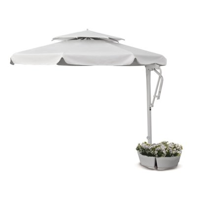 TT | Ombrelone Lateral Importado Eclipse c/ Floreira